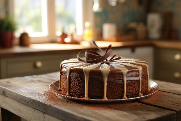 Bolo de Chocolate com Leite Ninho e Leite Condensado Fácil e Delicioso